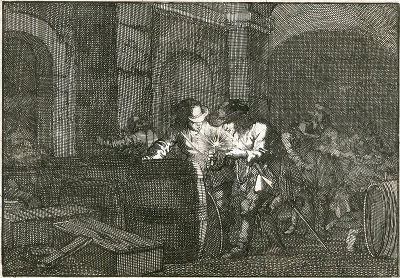 Gunpowder Plot by English School