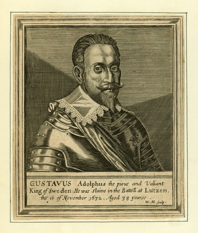 Gustavus Adolphus by English School