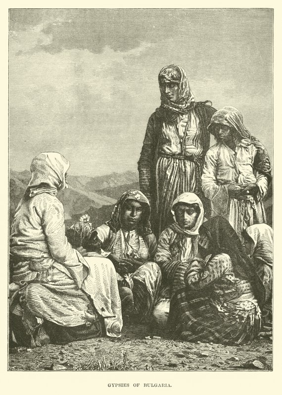 Gypsies of Bulgaria by English School