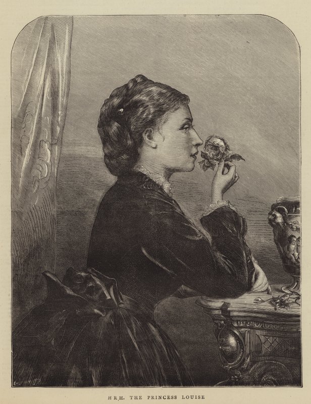 HRH the Princess Louise by English School