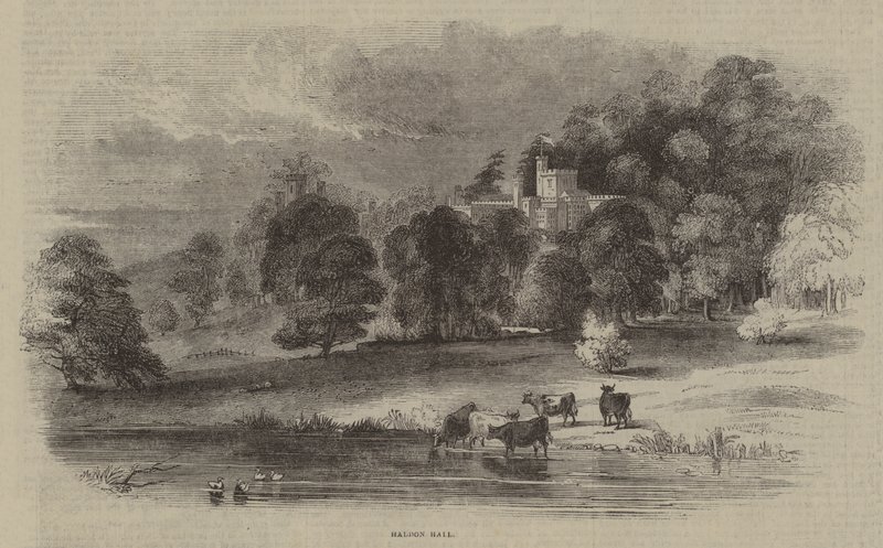 Haddon Hall by English School