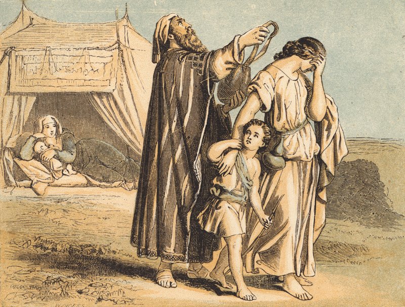 Hagar and Ishmael Sent Away by English School