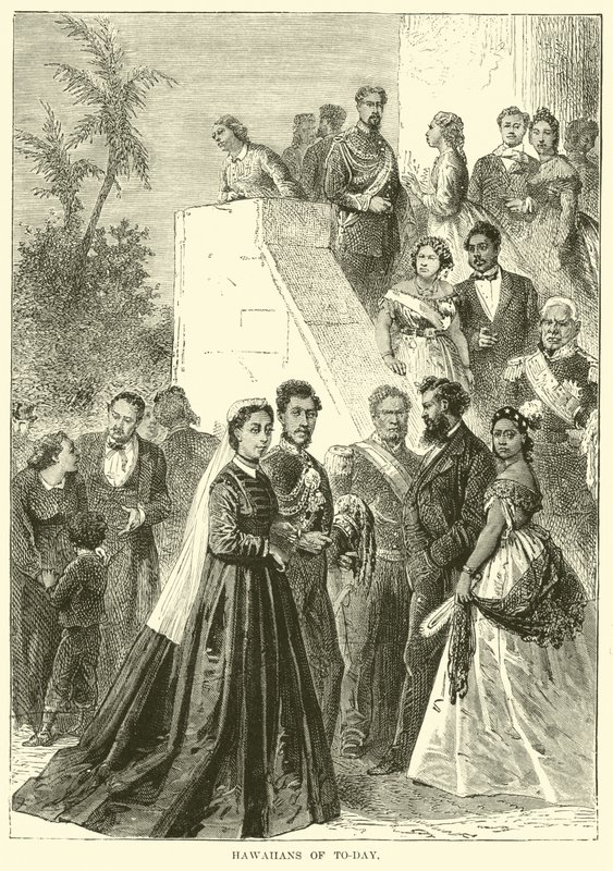 Hawaiians of Today by English School