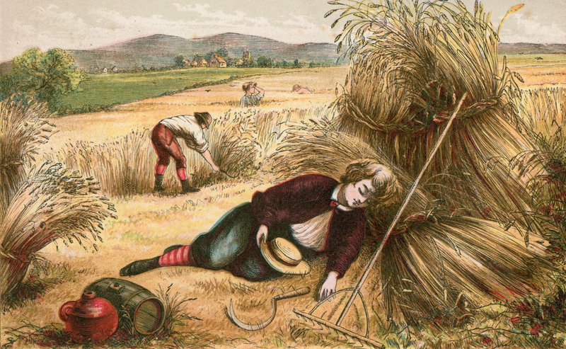 He That Sleepeth in Harvest by English School