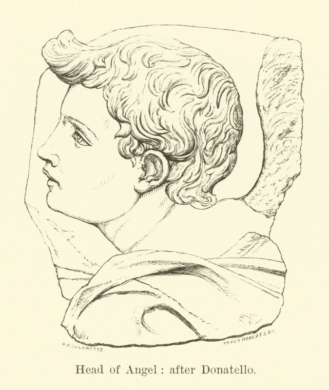 Head of Angel by English School