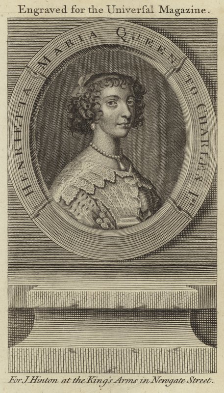 Henrietta Maria, Queen of Charles I by English School