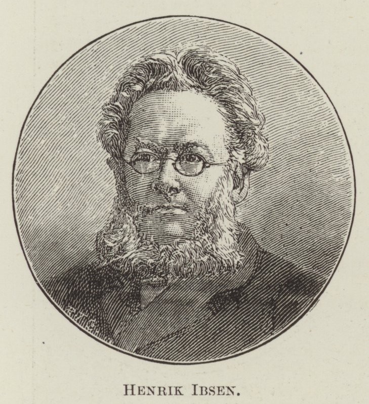 Henrik Ibsen by English School
