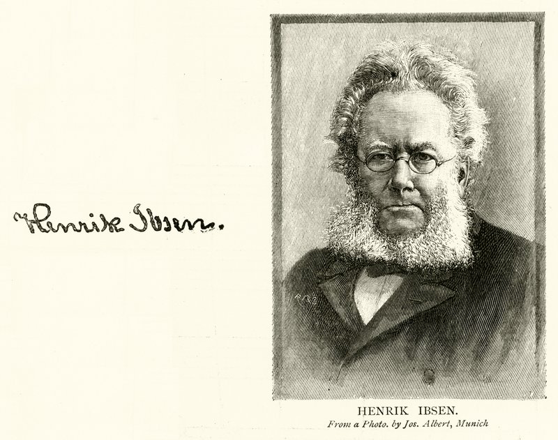 Henrik Ibsen by English School