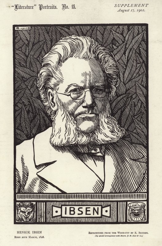 Henrik Ibsen by English School