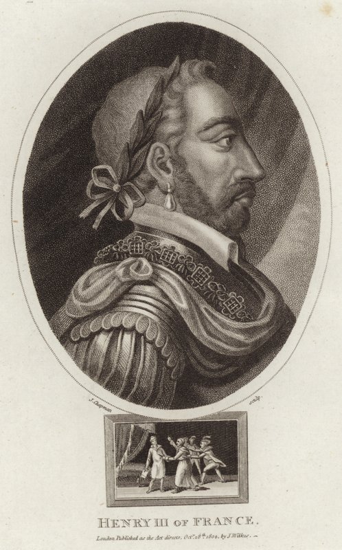 Henry III of France by English School
