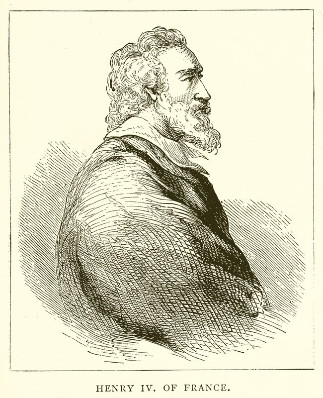 Henry IV of France by English School