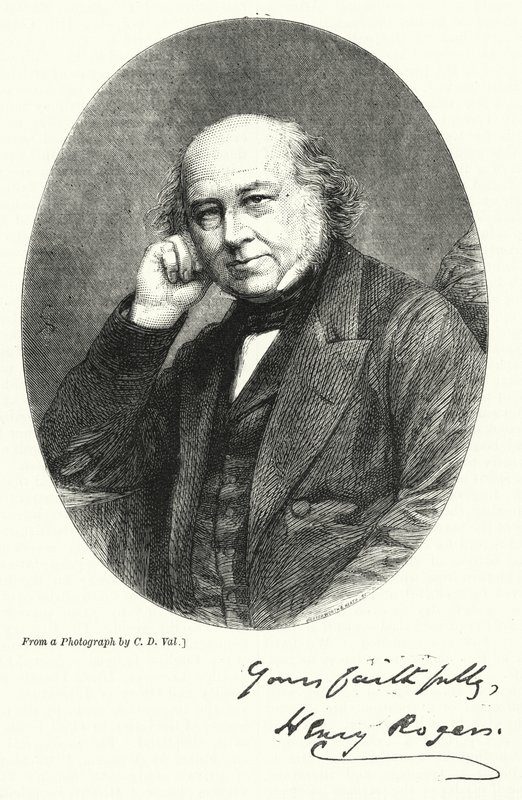 Henry Rogers (engraving) by English School