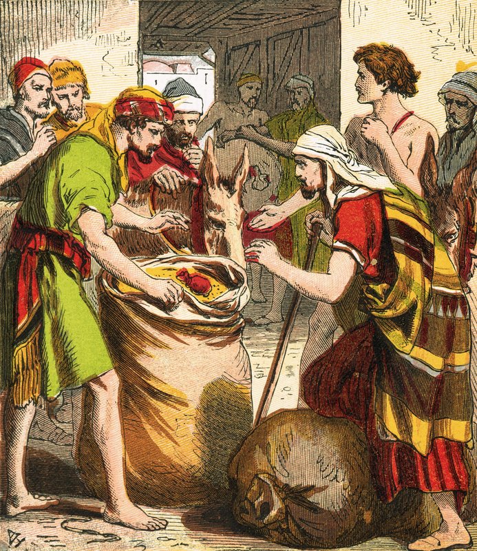 History of Joseph by English School