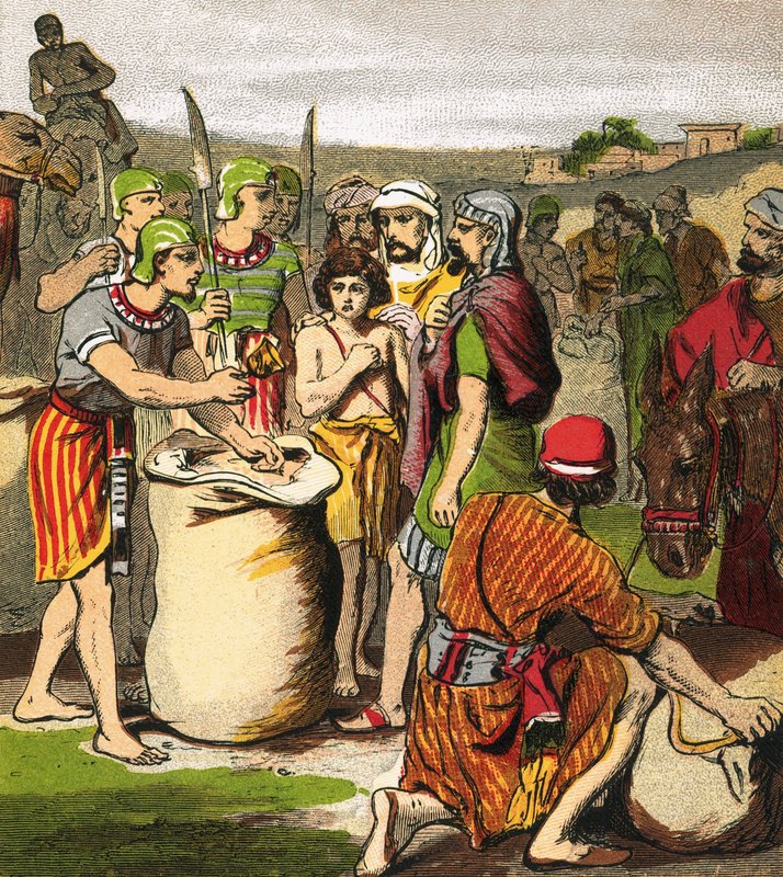 History of Joseph by English School