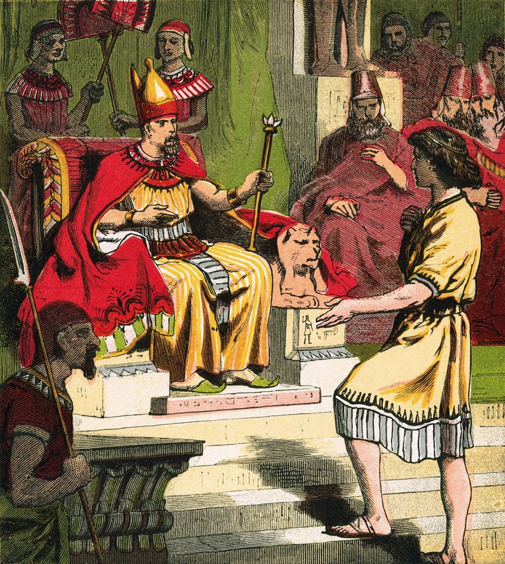 History of Joseph by English School