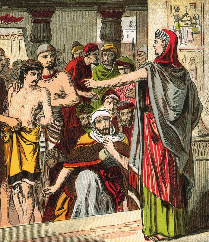 History of Joseph by English School