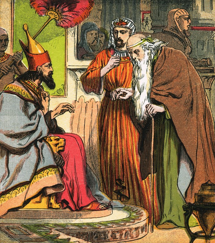 History of Joseph by English School