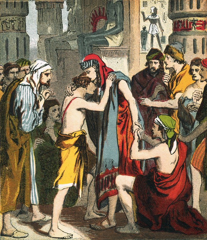 History of Joseph by English School