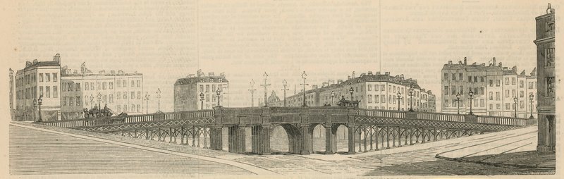 Holborn Viaduct by English School