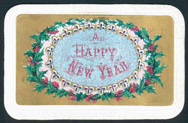 Holly Wreath by English School