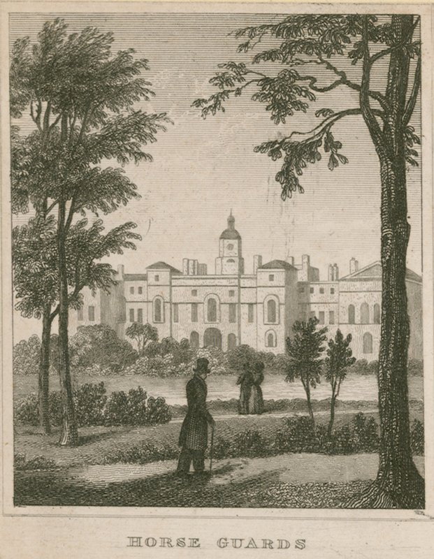 Horse Guards by English School