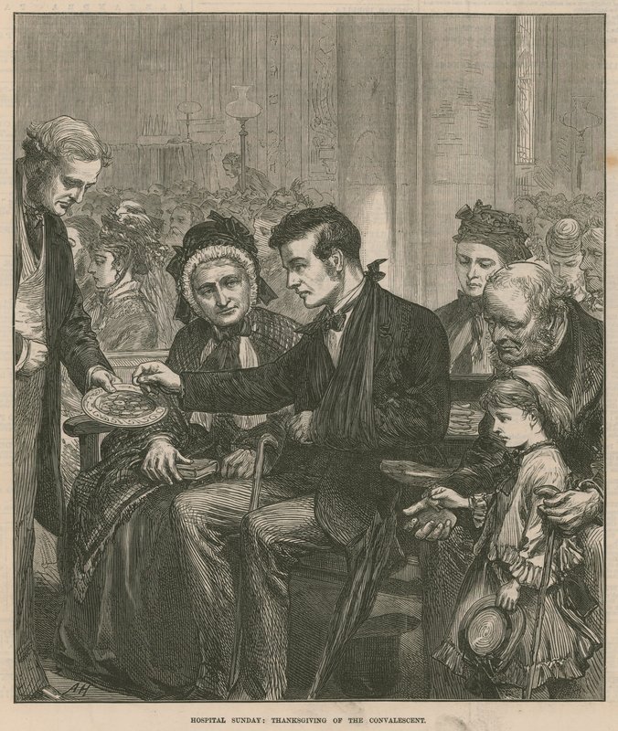 Hospital Sunday: Thanksgiving of the Convalescent by English School