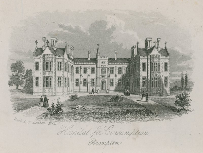 Hospital for Consumption, Brompton by English School