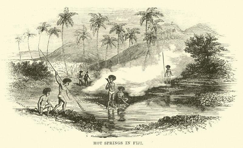 Hot Springs in Fiji by English School