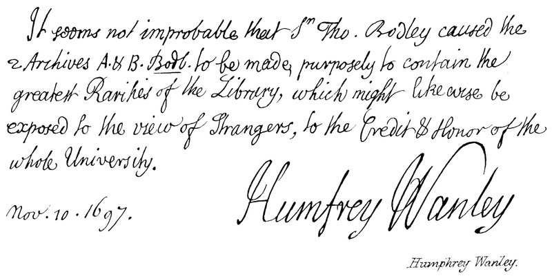 Humphrey Wanley by English School