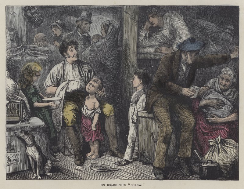 Illustration for Martin Chuzzlewit by English School