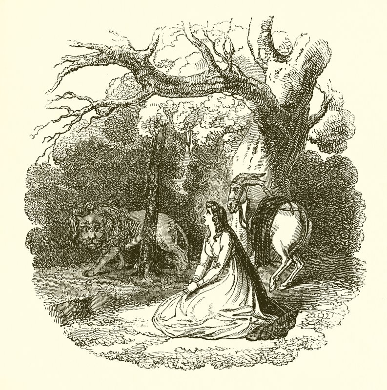 Illustration of the Faery Queene by English School