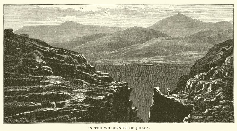In the Wilderness of Judaea by English School