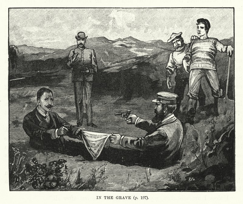 In the grave by English School