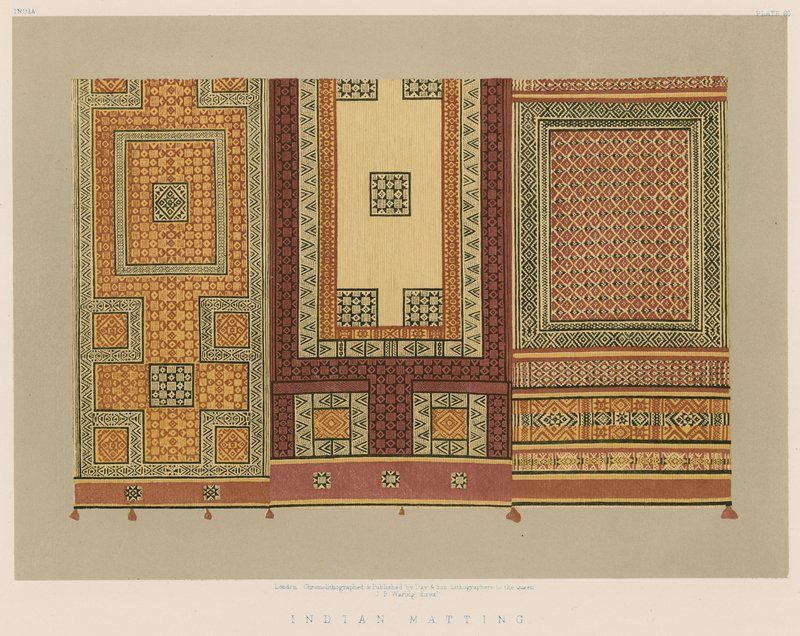 Indian Matting by English School