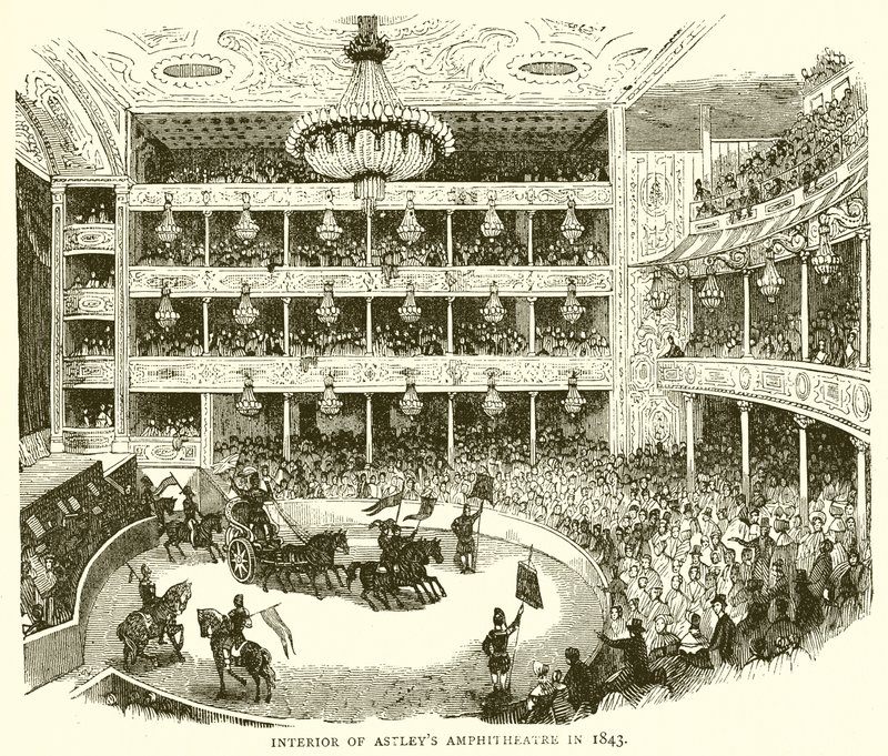 Interior of Astley