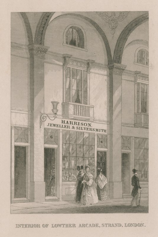Interior of Lowther Arcade by English School