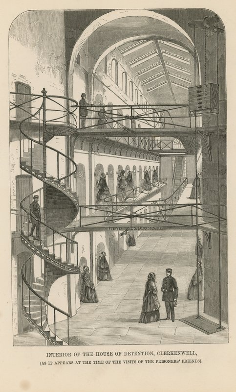Interior of the House of Detention by English School
