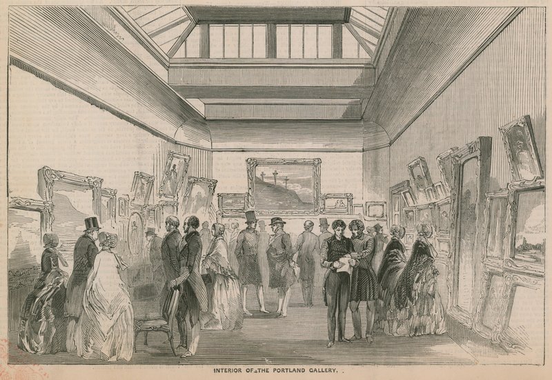 Interior of the Portland Gallery by English School