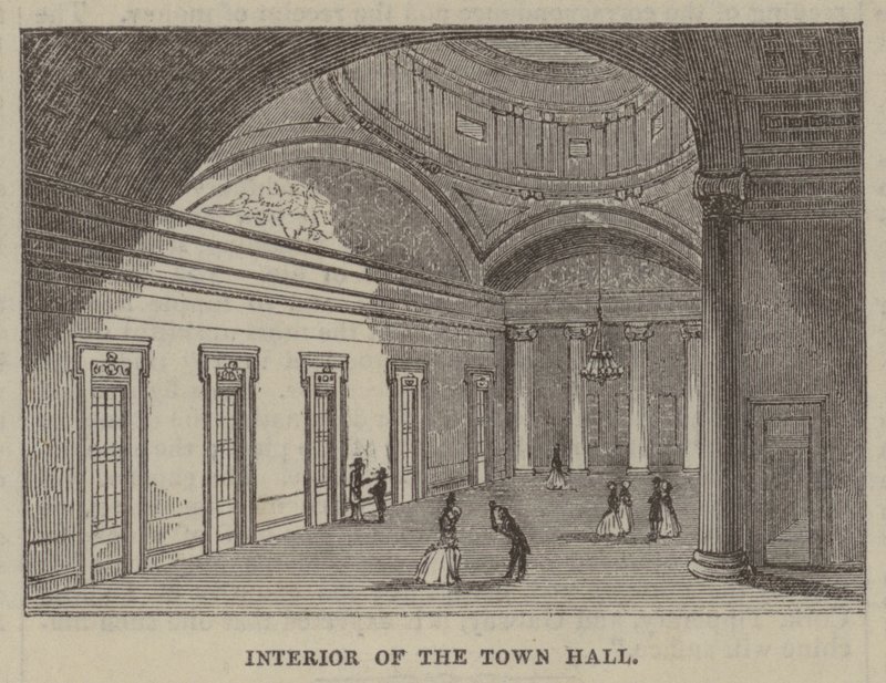 Interior of the Town Hall by English School