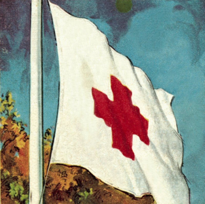 International Red Cross Flag by English School