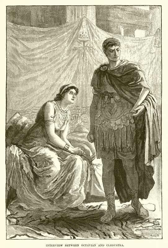 Interview Between Octavian and Cleopatra by English School