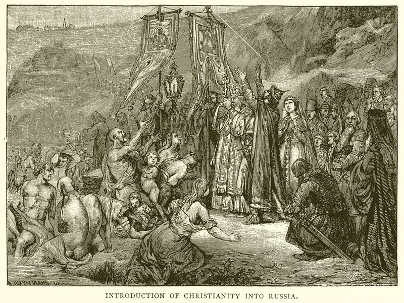 Introduction of Christianity into Russia by English School