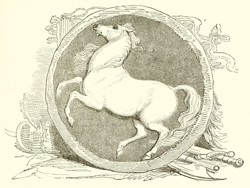 Invicta, the Saxon Emblem of Kent by English School