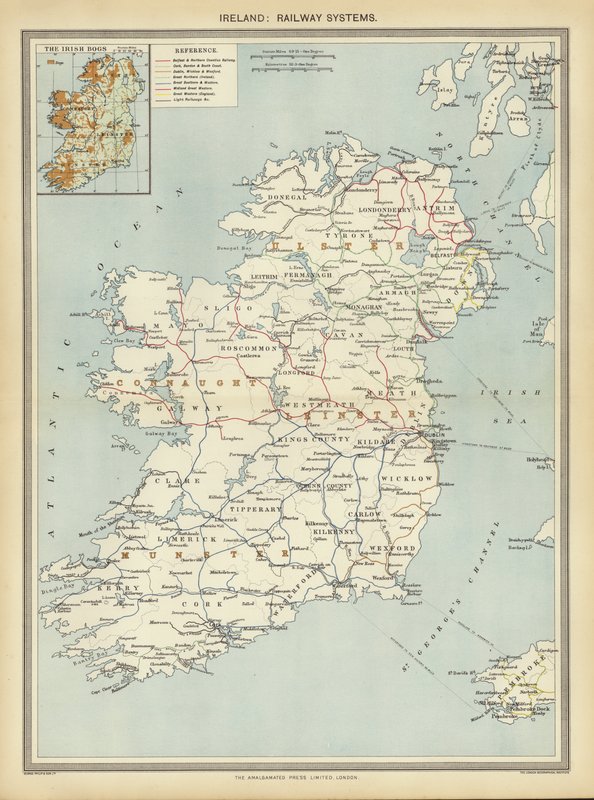 Ireland, Railway Systems by English School