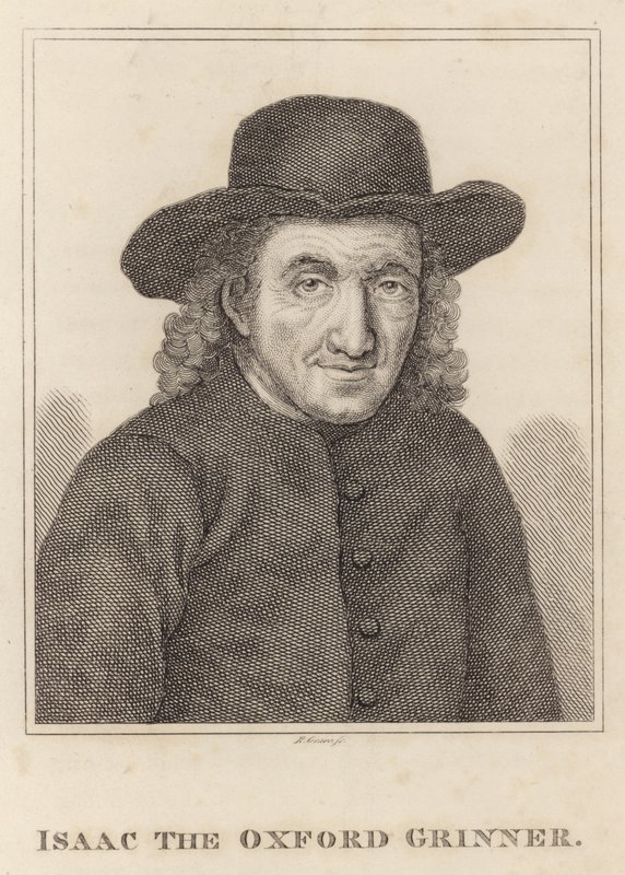 Isaac the Oxford Grinner by English School