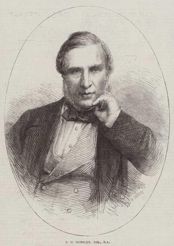 J C Horsley, Esquire, RA by English School