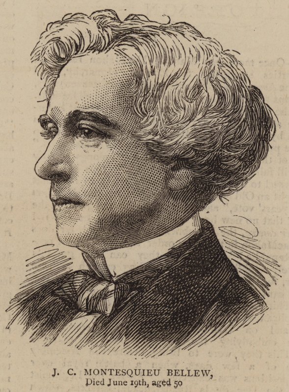 J C Montesquieu Bellew by English School