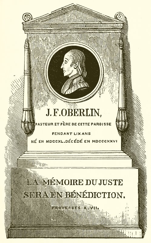 J. F. Oberlin Memorial by English School
