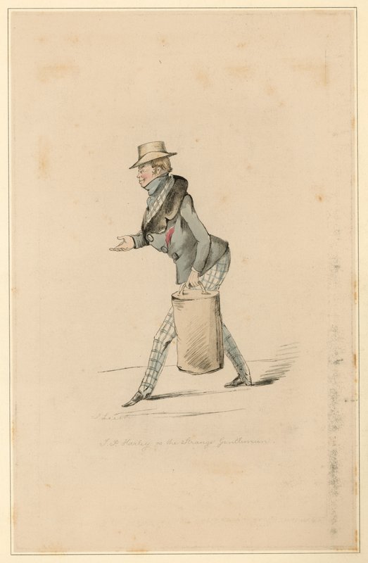 J P Harley as The Strange Gentleman by English School