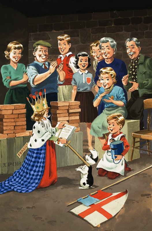 Jack and Jill and the Old Castle by English School